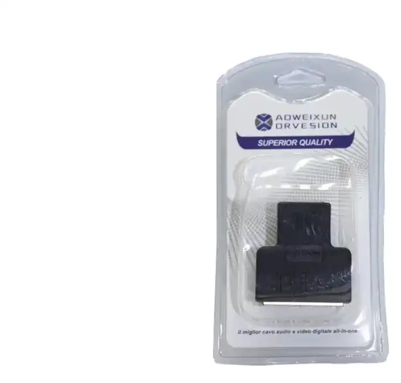 Ethernet Splitter RJ45 (F) σε 2x RJ45 (F) Μαύρο