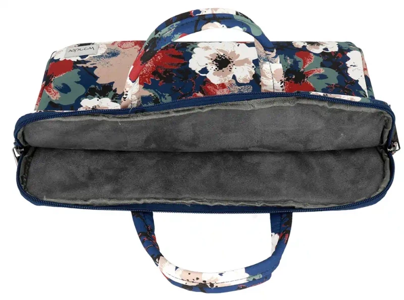 Τσάντα Laptop 15″-16" Wonder Blue and Camellias
