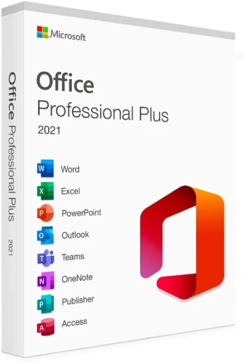 Microsoft Office 2021 Professional Plus  (1 χρήστης 1 υπολογιστής)