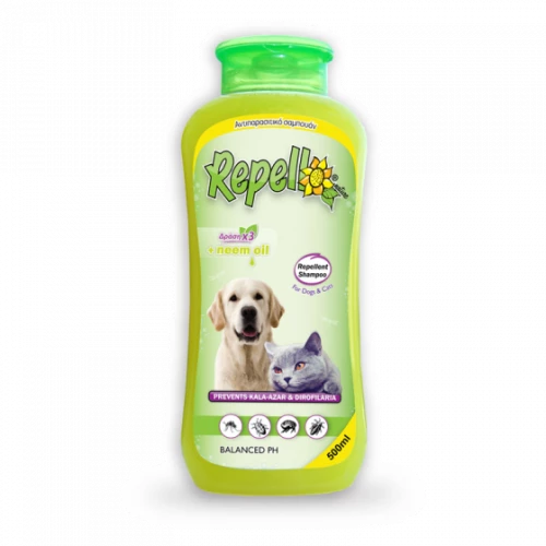 REPELLO ΑΝΤΙΠΑΡΑΣΙΤΙΚΟ ΣΑΜΠΟΥΑΝ 500ml - 500ml