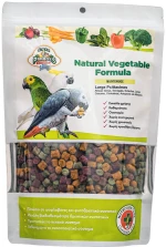 Evia Parrots Natural Vegetable Formula Maintenance Parrots – Pellets Λαχανικών - 800gr