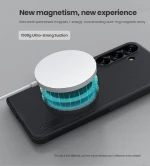 NILLKIN θήκη Super Frosted Shield Pro Magnetic για Samsung Galaxy S25 Plus, μαύρη
