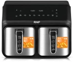 RAF Φριτέζα Αέρος με διπλό καλάθι 9Lt, 2200W Raf R.5376