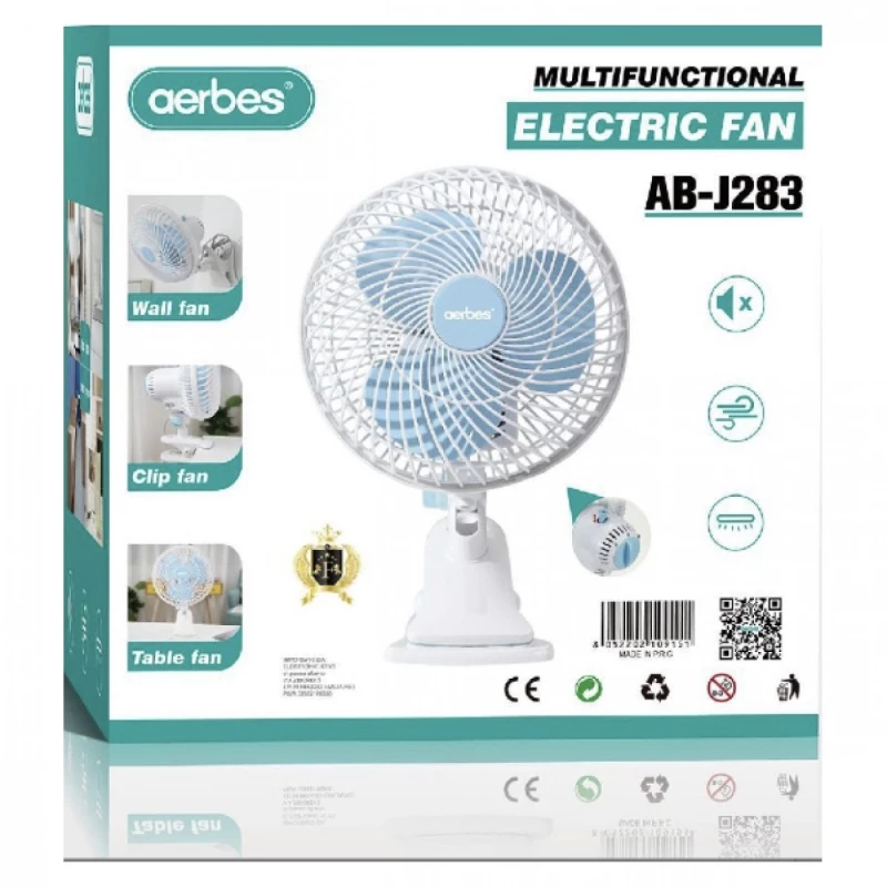 25w Ανεμιστήρας με Clip και 3 Λεπίδες  AB-J283