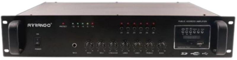 Ασύρματος Ενισχυτής Ήχου 180W με USB, TF & LCD - Arrango AC48757