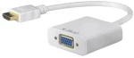 Μετατροπέας HDMI male σε VGA female 0.20m Λευκό