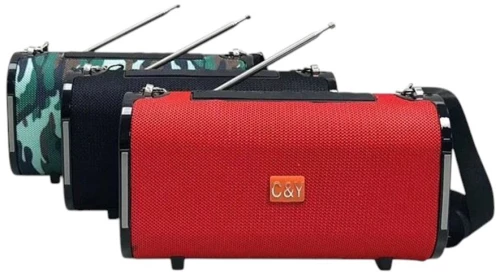 Φορητό Ηχείο Bluetooth 5W με Ηλιακό Πάνελ και Ραδιόφωνο COLDYIR CY-123US Μαύρο