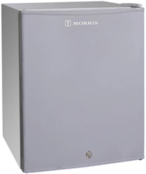 Morris T71070ESD Μονόπορτο Ψυγείο Mini Bar Inox Look με κλειδαριά (ΠxBxY) 47 x 45 x 63,5 εκ