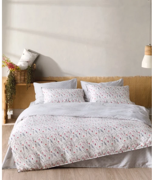 ΣΕΝΤΟΝΙΑ ΥΠΕΡΔΙΠΛΑ ΣΕΤ 4ΤΕΜ (ERBE 01) - KENTIA HOME ERBE 01 / 100% ΒΑΜΒΑΚΟΣΑΤΕΝ