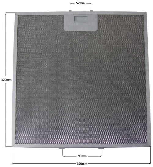 ΦΙΛΤΡΟ ΑΠΟΡΡΟΦΗΤΗΡΑ 320mm*320mm BOSCH SIEMENS