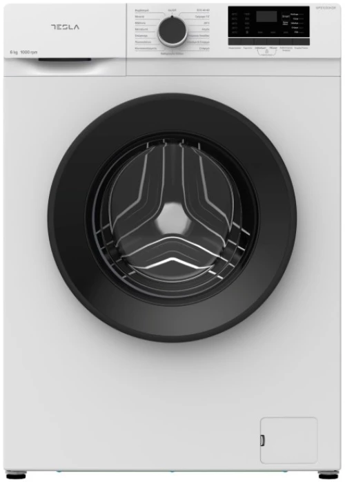 Tesla WF61030KGR Πλυντήριο Ρούχων 6kg 1000 Στροφών Drum Clean Λευκό
