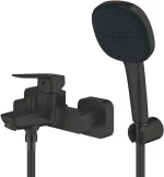 Μπαταρία λουτρού  Grohe Cubeo Set 1018142430 Black Mat