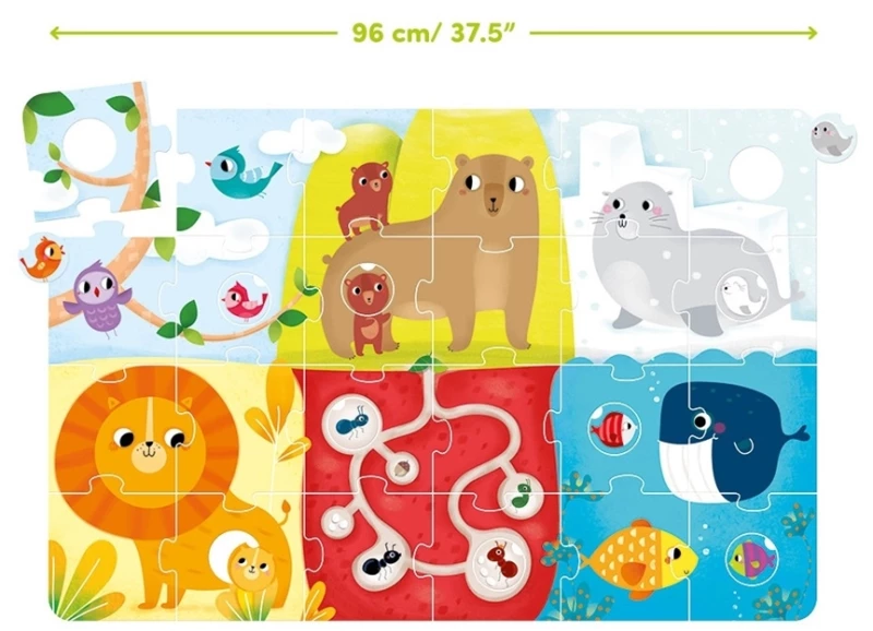 Banana Panda Παζλ Suuuper Size Animal Match 24m+