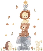 Sipo - Wall Stickers Animal Pyramid