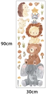 Sipo - Wall Stickers Animal Pyramid