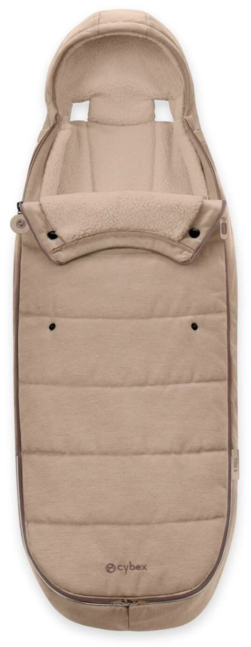 Cybex Ποδόσακος Καροτσιού Gold, Beige