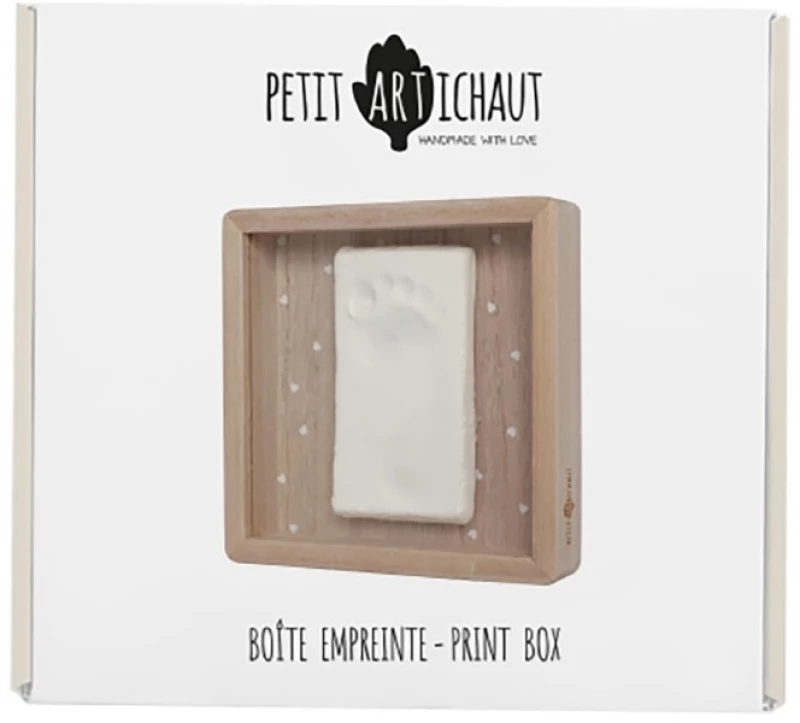 Petit Artichaut Αναμνηστικό Αποτύπωμα Μωρού Print Box - Pretty Hearts