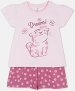Dreams Παιδική Πιτζάμα Kitty, Ρόζ