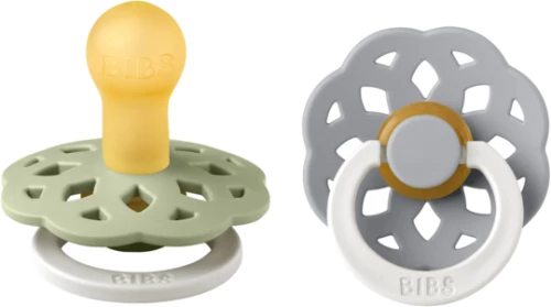 Bibs Πιπίλα Καουτσούκ Σετ 2τμχ Boheme Sage-Cloud Glow 0-6m