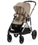 Cybex Καρότσι Gazelle S New Taupe Frame, Almond Beige