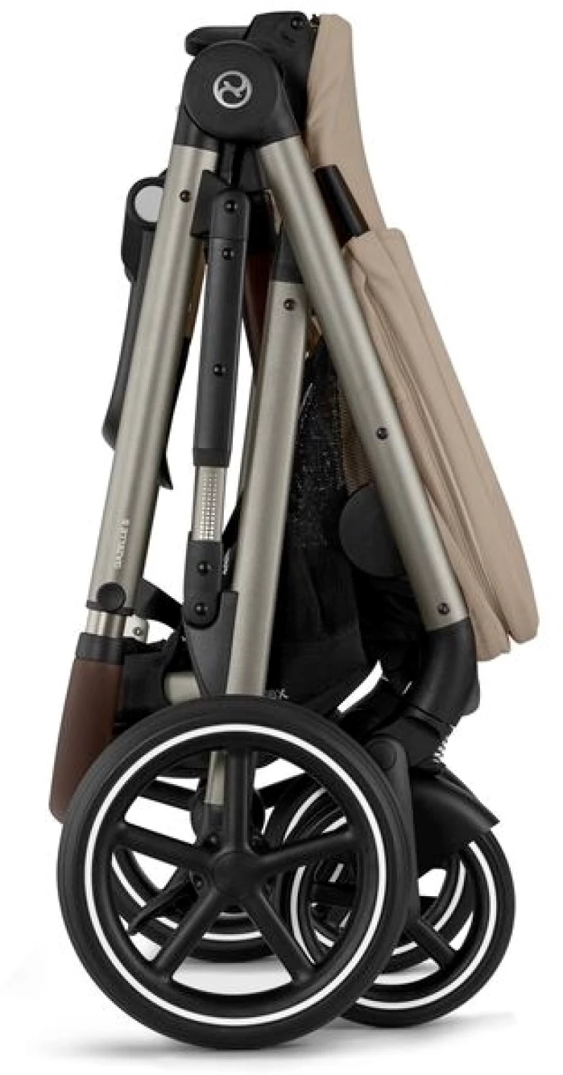 Cybex Καρότσι Gazelle S New Taupe Frame, Almond Beige
