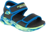Skechers S-Lights: Sola Glow Sandal - Fusion Brights 407032L-BKBL
