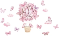 Sipo - Wall Stickers Pink Butterflies