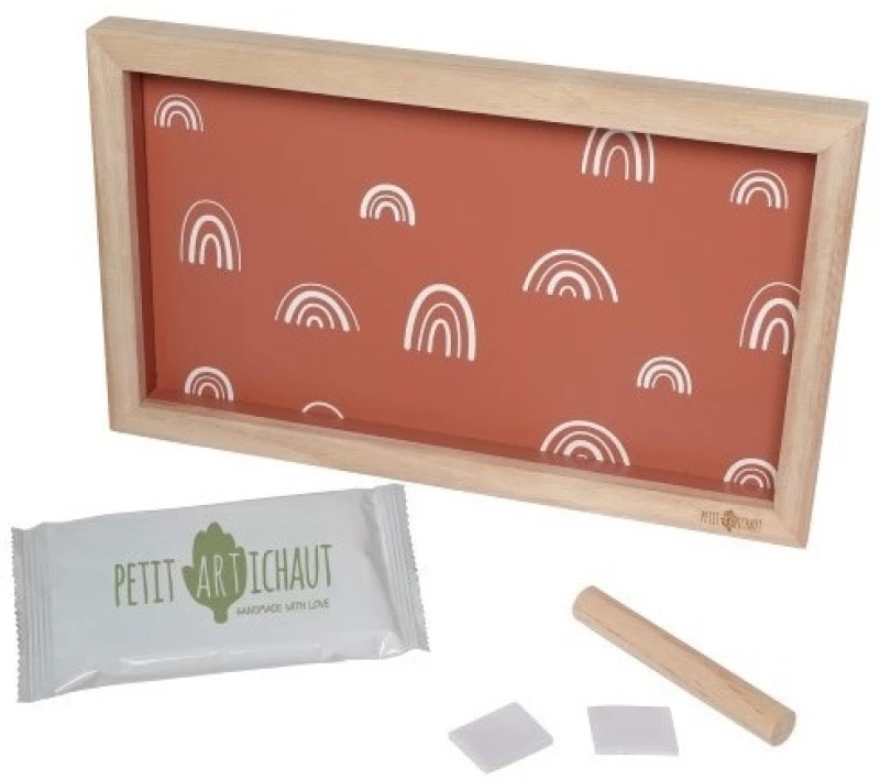 Petit Artichaut Κορνίζα Τοίχου Αποτύπωμα 2 Prints Frame - Rainbow Terracotta
