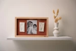 Petit Artichaut Κορνίζα Τοίχου Αποτύπωμα 2 Prints Frame - Rainbow Terracotta
