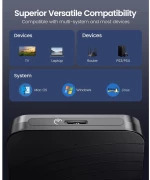 ORICO θήκη για 2.5" SATA HDD/SSD HM25U3, 5Gbps, μαύρη