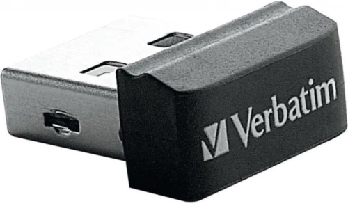 Verbatim Store 'n' Stay Nano 32GB USB 2.0 Stick Μαύρο