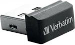 Verbatim Store 'n' Stay Nano 32GB USB 2.0 Stick Μαύρο