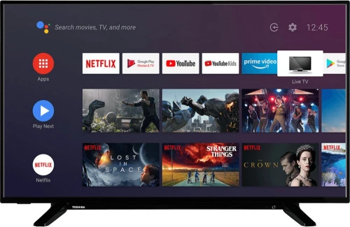 Toshiba Smart Τηλεόραση 43" Full HD LED 43LA2063DG HDR (Ανοιχτή / Φθαρμένη Συσκευασία)
