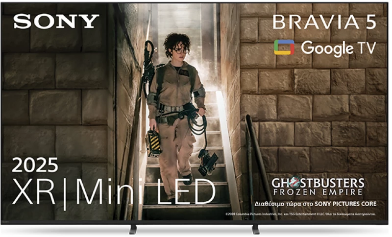 Sony BRAVIA 5 XR|Mini LED Google TV (2025) 85" με AI XR Processor