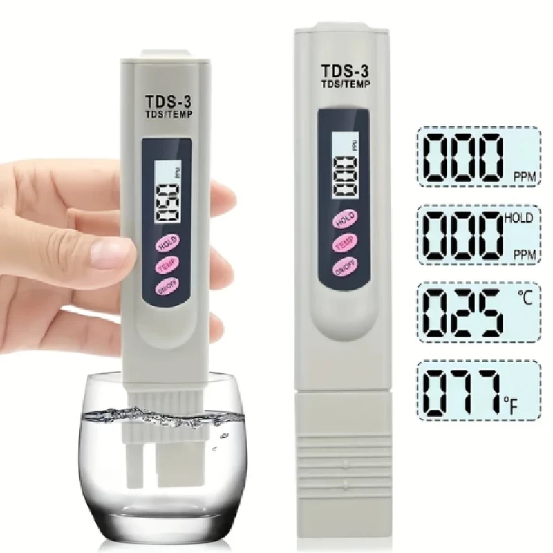 TDS Meter TDS-3 Ψηφιακός Μετρητής Θερμοκρασίας & Αγωγιμότητας