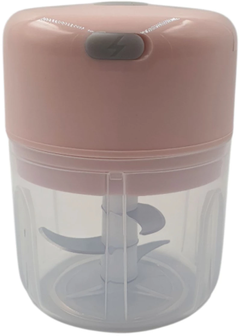 Naxius Μίνι Πολυκόφτης 250ml Επαναφορτιζόμενος NXFCSR-01 Ρόζ Naxius