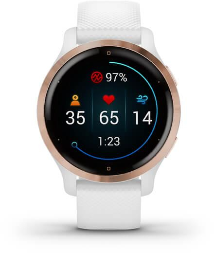 SMARTWATCH VENU 2S/GOLD/WHITE 010-02429-13 GARMIN