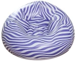 Φουσκωτή πολυθρόνα πουφ - 812471 - Blue