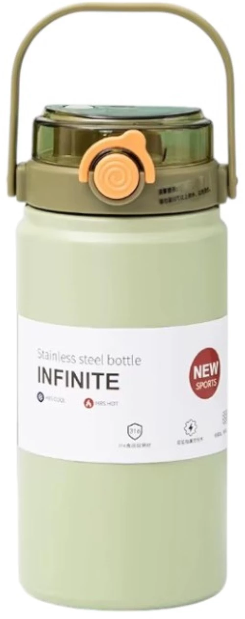 Φορητό παγούρι-θερμός - 1L - 616236 - Green