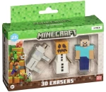 Σετ γομών 3D Minecraft MC4021B 3 Τεμάχια