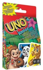Παιχνίδια με τράπουλα Mattel UNO Junior Zώα