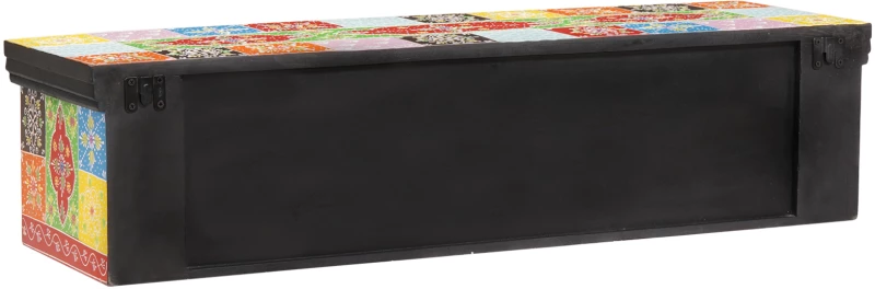 vidaXL Τοίχου Κάβ October TV 100x30x24 εκ. Μασίφ Ξύλο