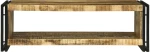 vidaXL Τραπέζι Καφέ 120x50x38 cm Στερεό Ξύλο Μάνγκο