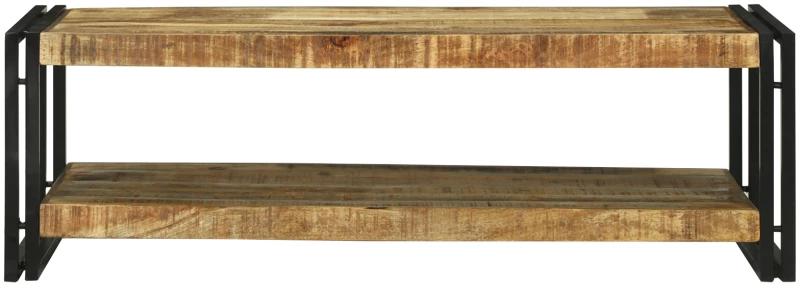 vidaXL Τραπεζάκι σαλονιού 120x50x38 εκ. Μασίφ ξύλο μάνγκο
