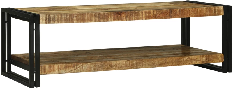 vidaXL Τραπεζάκι σαλονιού 120x50x38 εκ. Μασίφ ξύλο μάνγκο