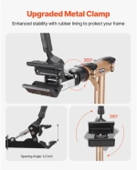 VEVOR Bike Repair Stand 110 lb Adjustable Bicycle Maintenance Rack with Tool Tray