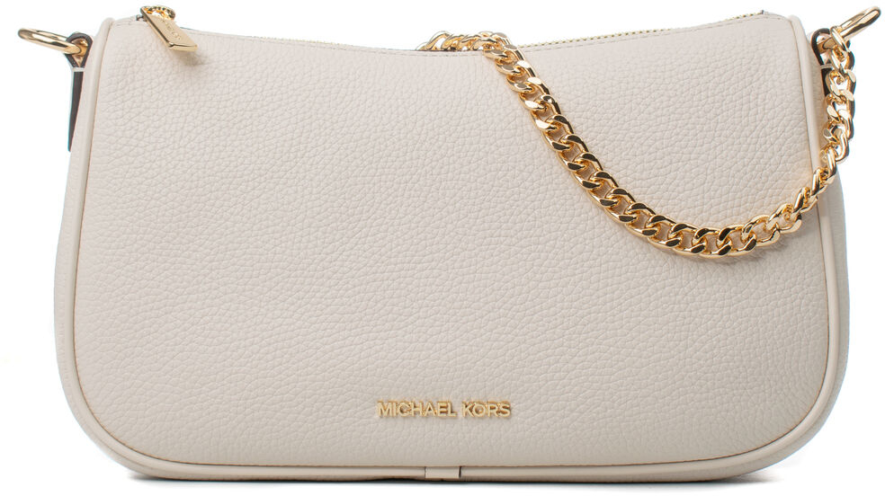 Τσάντα Ώμου Michael Kors Carmela Μπεζ 27 x 17 x 8 cm