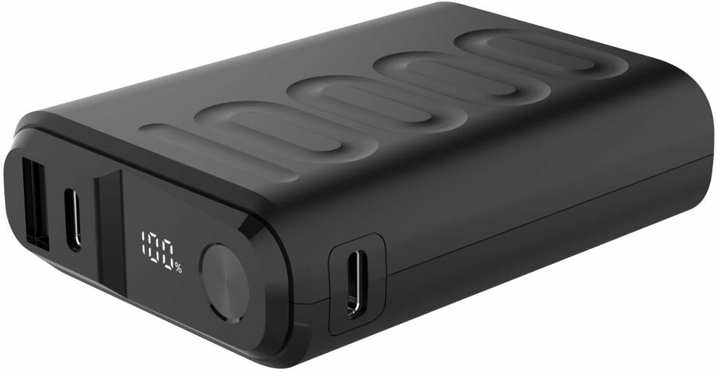 Powerbank Celly PBUP10000BK Μαύρο 10000 mAh