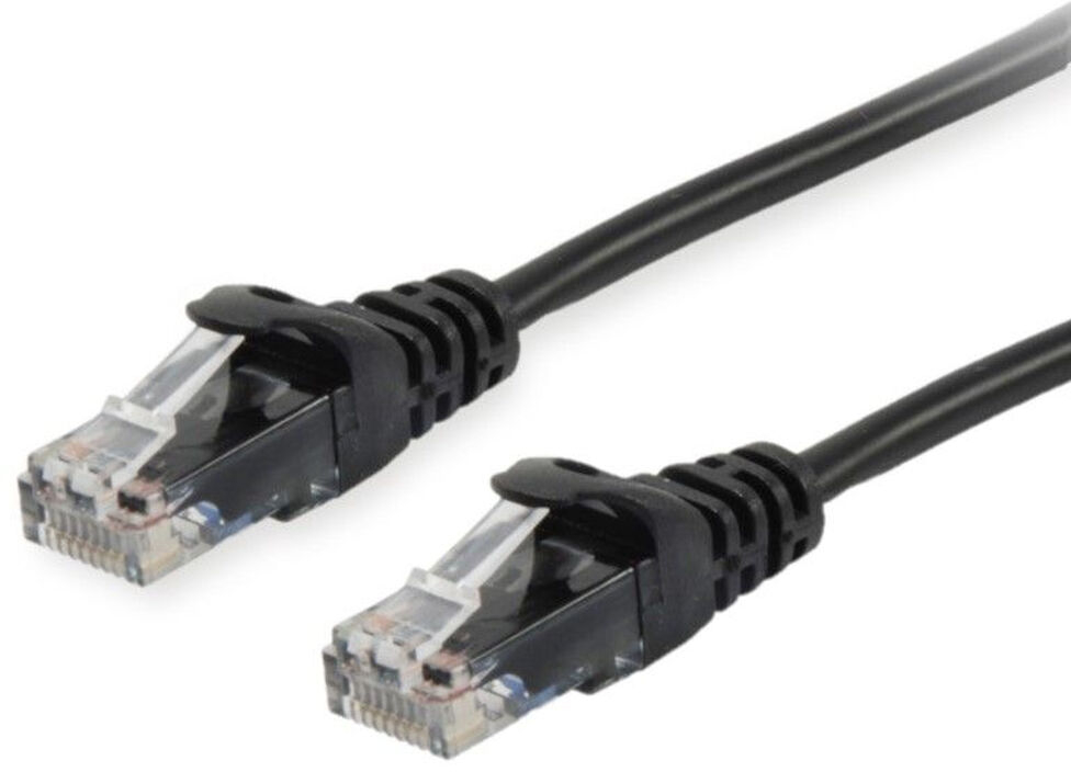 Καλώδιο RJ45 Κατηγορίας 6 UTP Άκαμπτο Equip 625455 Μαύρο 7,5 m