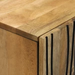 vidaXL Μπουφές 60x33.5x75 cm Μασίφ Ξύλο Μάνγκο